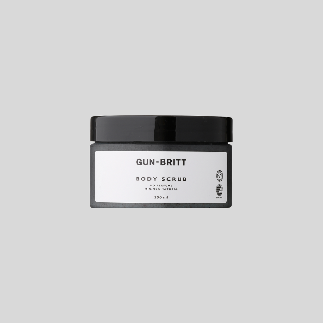 Gun-Britt Body Scrub Svane & Allergy mærket