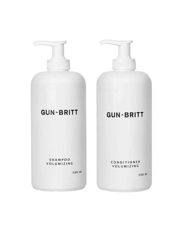 Gun-Britt ½ liters Volumizing Shampoo og Conditioner Pack