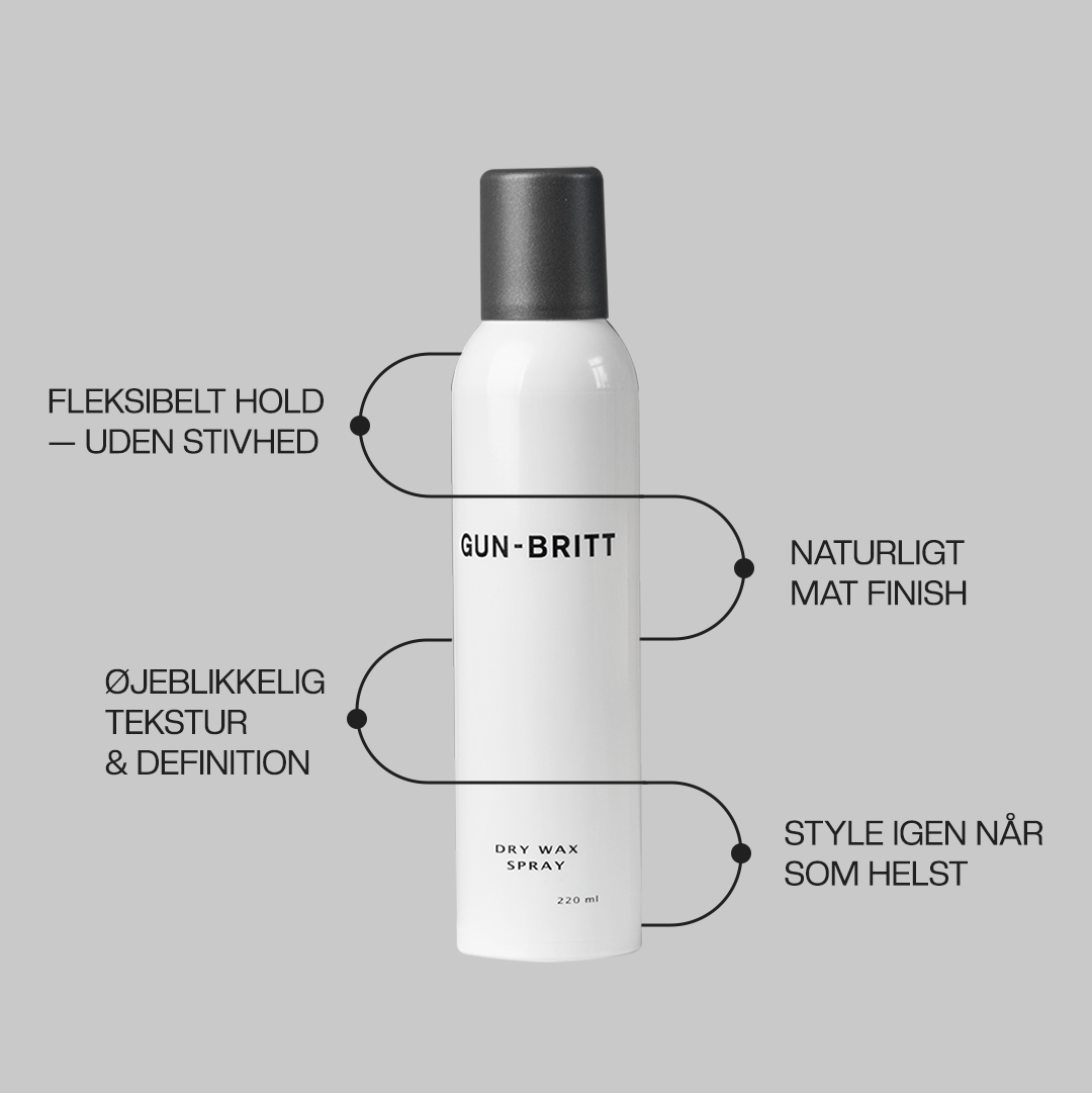 Gun-Britt Dry Wax Spray 220 ml(ryst hver gang før brug)