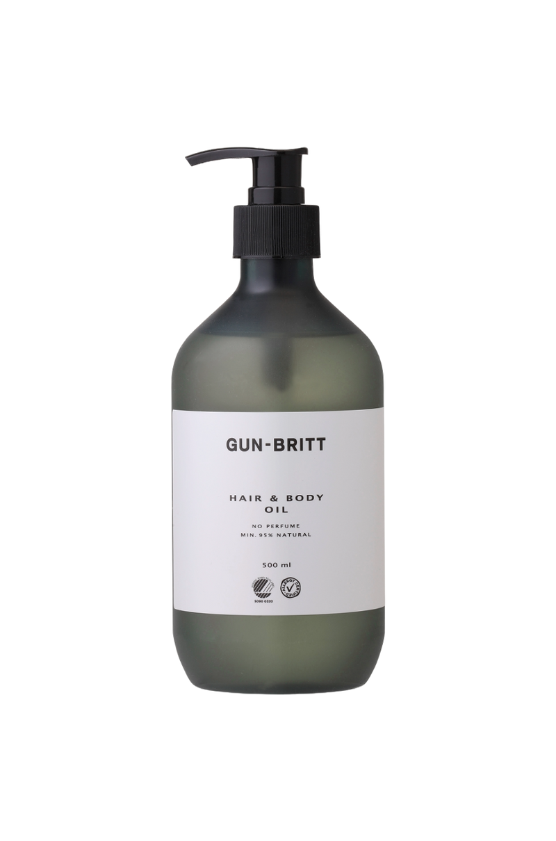 Gun-Britt Hair & Body Oil Svane & Allergy mærket
